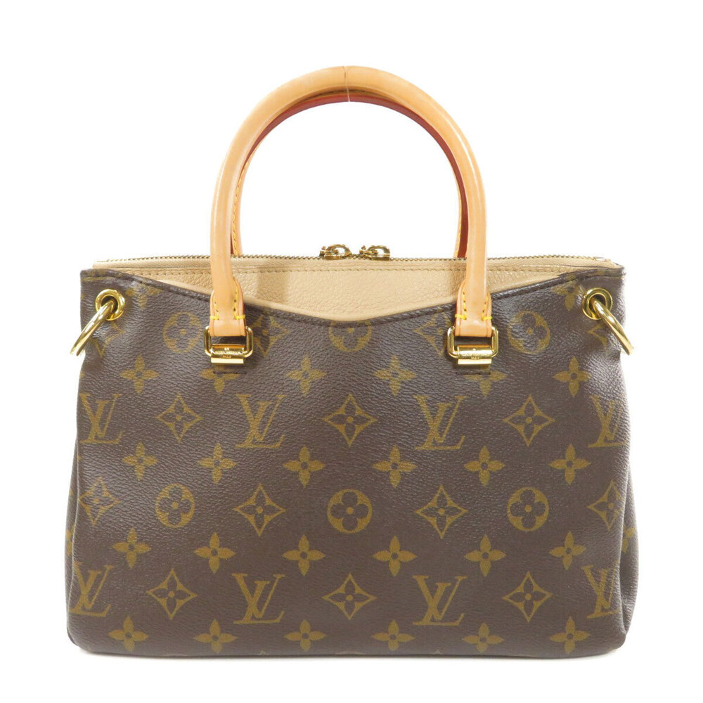 Louis Vuitton Monogram Handbag Canvas Pallas